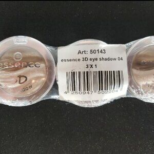 Lot 3 -of Essence 3D Eyeshadow Duo - Irresistible Caramel - Brand New